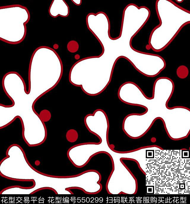 几何手绘原创大牌时尚简约传统印花华亿平台下载（图片编号: 550299） - 瓦栏（Walan）