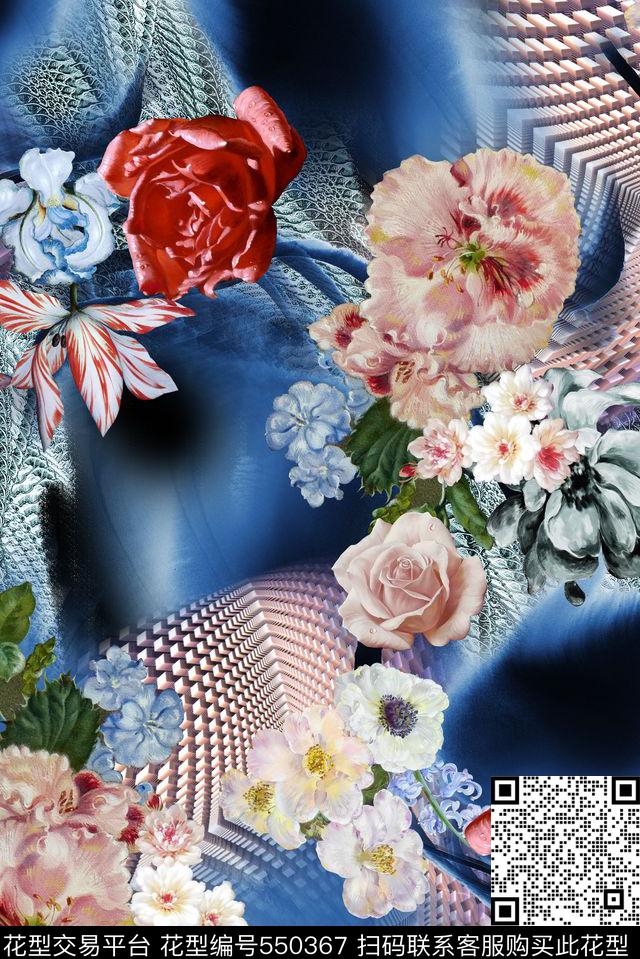 数码时尚中东数码印花华亿平台下载（图片编号: 550367） - 瓦栏（Walan）