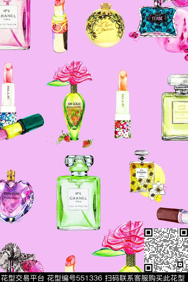 潮流时尚大牌服装面料印花数码印花华亿平台下载（图片编号: 551336） - 瓦栏（Walan）