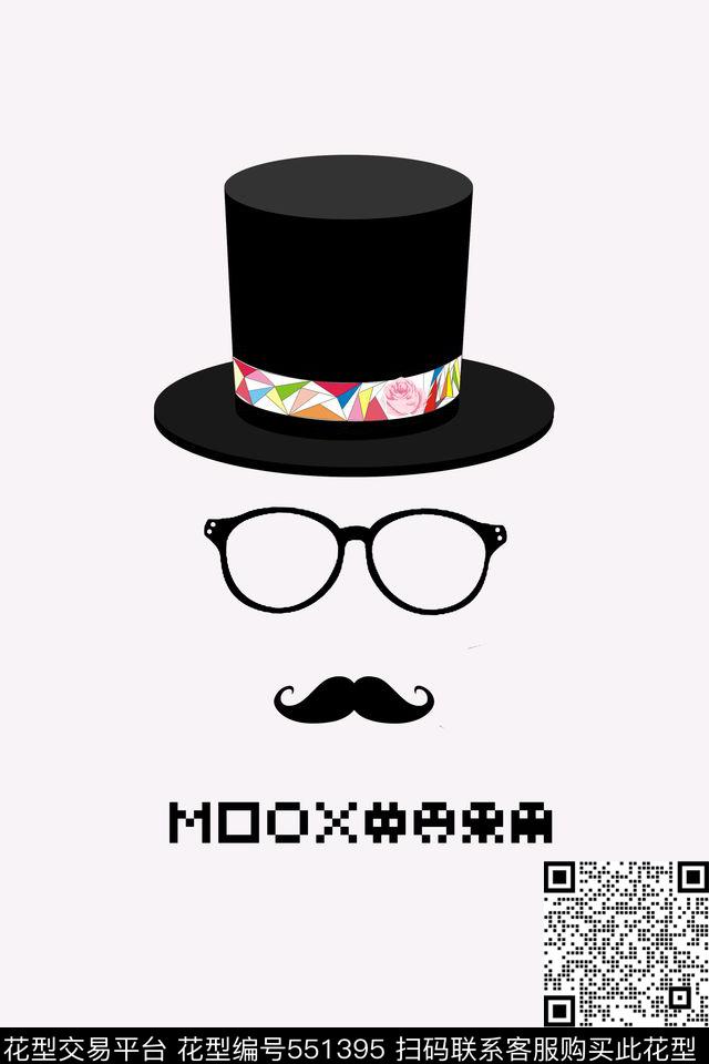 抽象帽子潮流数码印花华亿平台下载（图片编号: 551395） - 瓦栏（Walan）