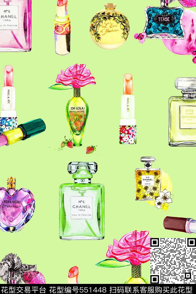 潮流时尚大牌服装面料印花数码印花华亿平台下载（图片编号: 551448） - 瓦栏（Walan）