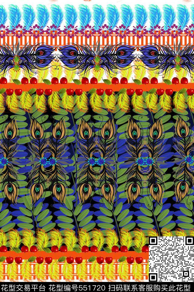 花卉时尚数码华亿平台数码印花华亿平台下载（图片编号: 551720） - 瓦栏（Walan）