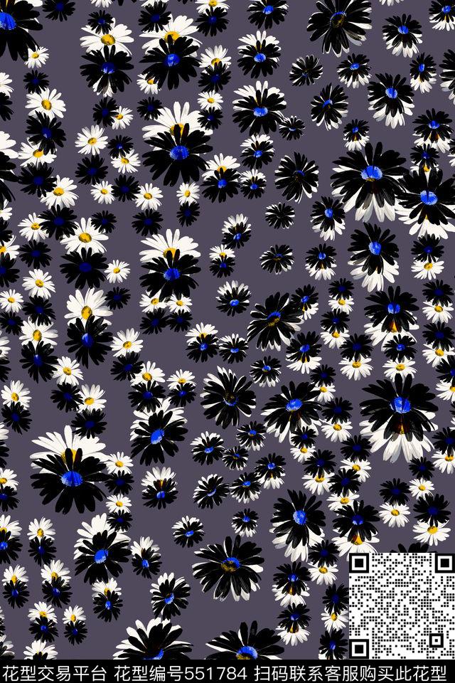 L.D~花卉清新L.D~手绘传统印花华亿平台下载（图片编号: 551784） - 瓦栏（Walan）