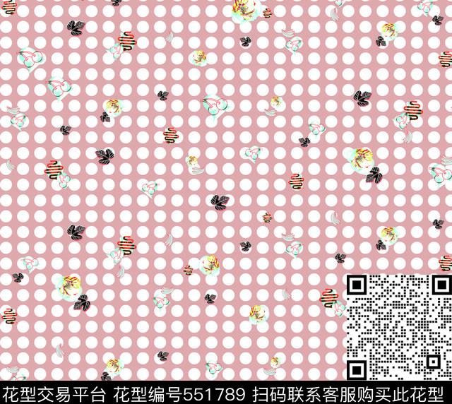 几何波点抽象数码印花华亿平台下载（图片编号: 551789） - 瓦栏（Walan）