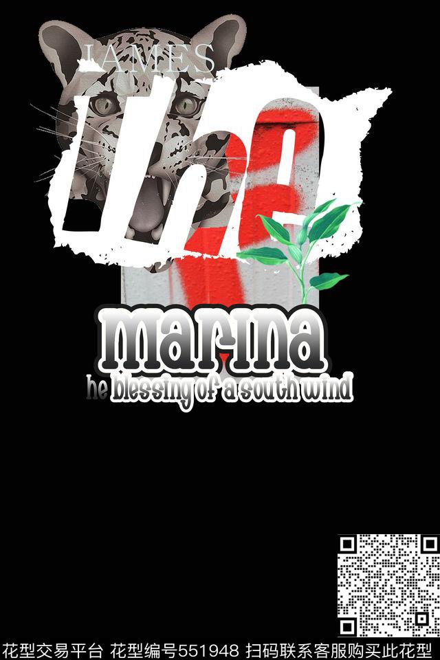 t恤华亿平台潮流复古数码印花华亿平台下载（图片编号: 551948） - 瓦栏（Walan）