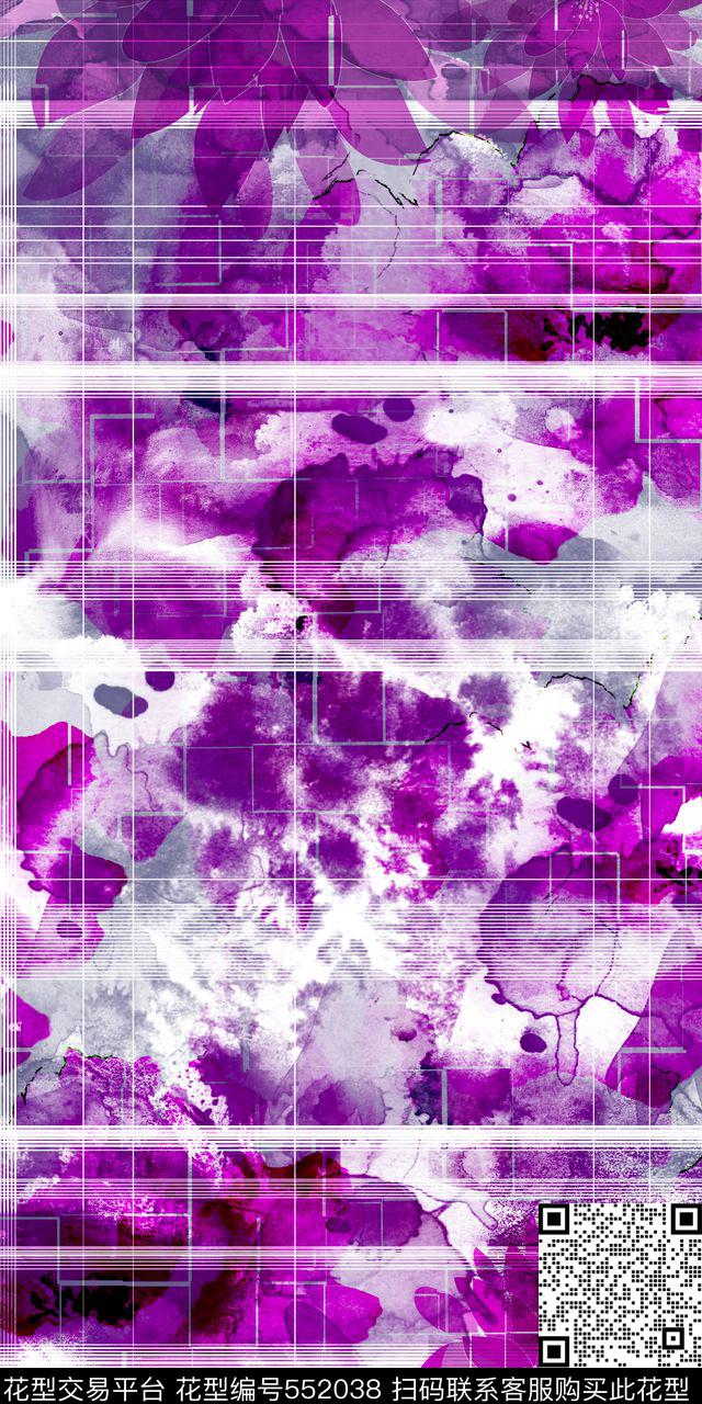 创新色彩新颖数码印花华亿平台下载（图片编号: 552038） - 瓦栏（Walan）