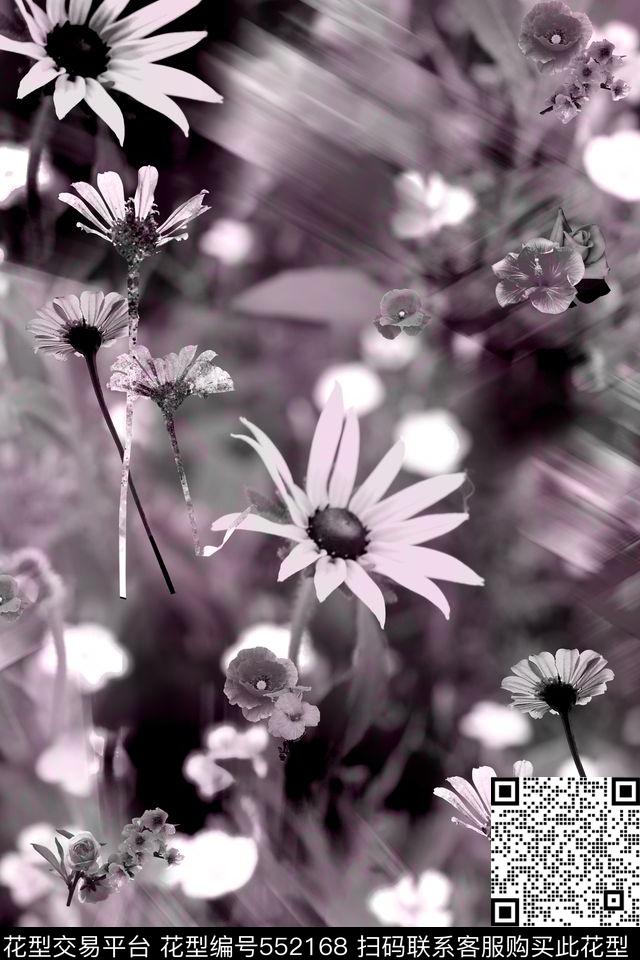 原创L.D~花卉数码印花华亿平台下载（图片编号: 552168） - 瓦栏（Walan）