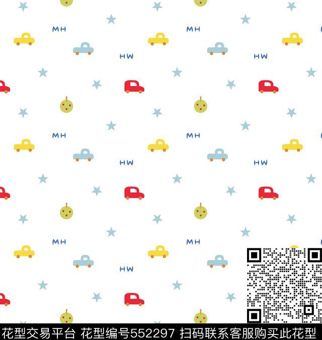 色块线条卡通婴幼花传统印花华亿平台下载（图片编号: 552297） - 瓦栏（Walan）