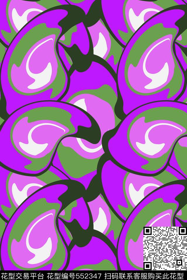 抽象创意图形传统印花华亿平台下载（图片编号: 552347） - 瓦栏（Walan）