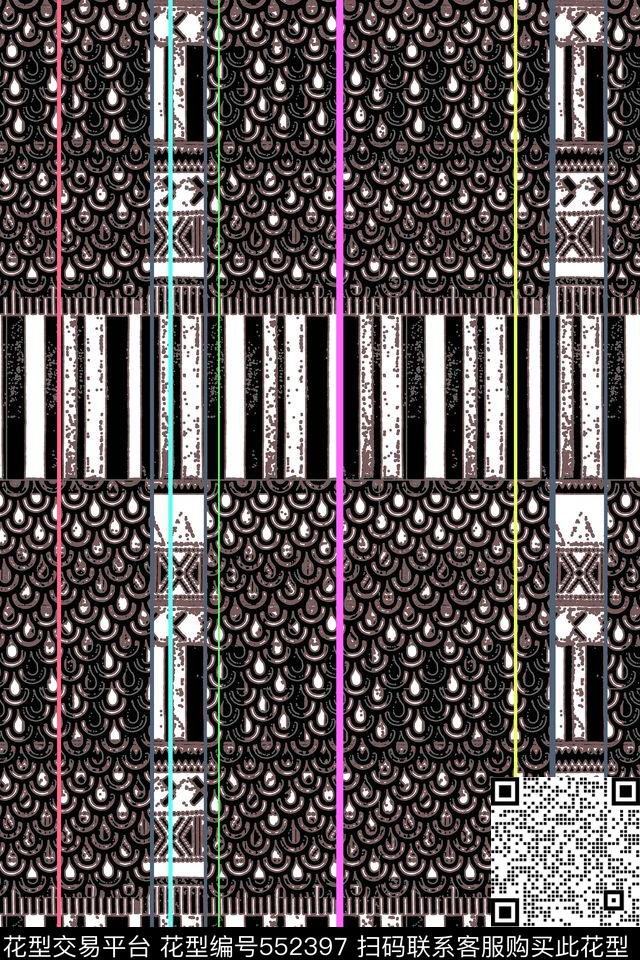 彩色电视机复古传统印花华亿平台下载（图片编号: 552397） - 瓦栏（Walan）