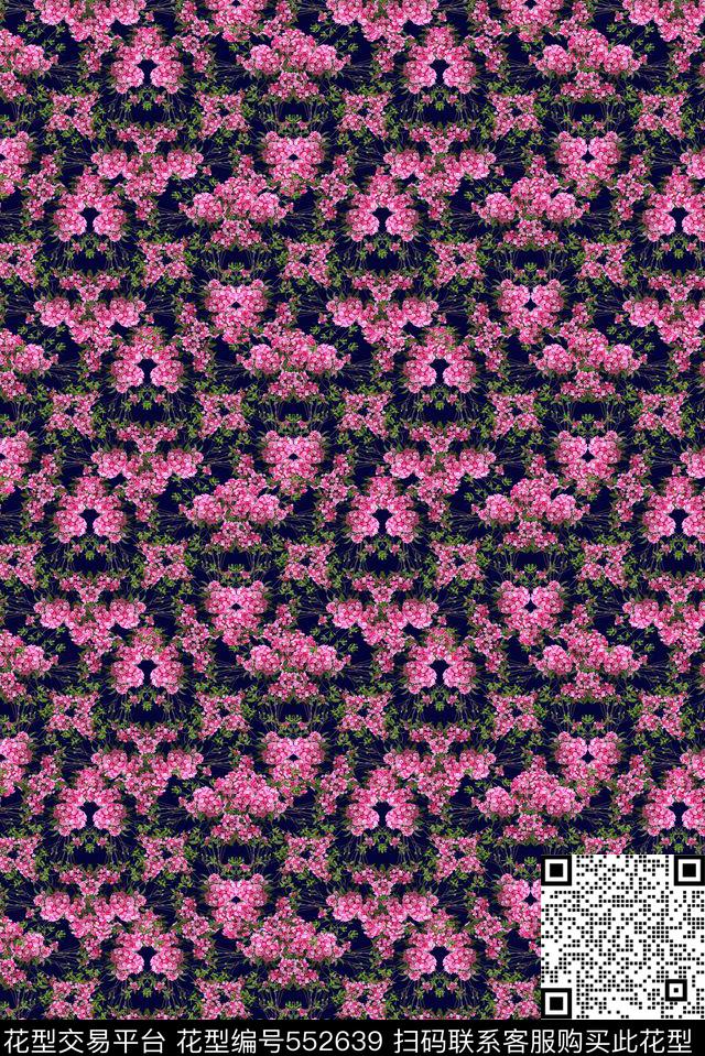 波西米亚小碎花波西米亚雅致手绘传统印花华亿平台下载（图片编号: 552639） - 瓦栏（Walan）