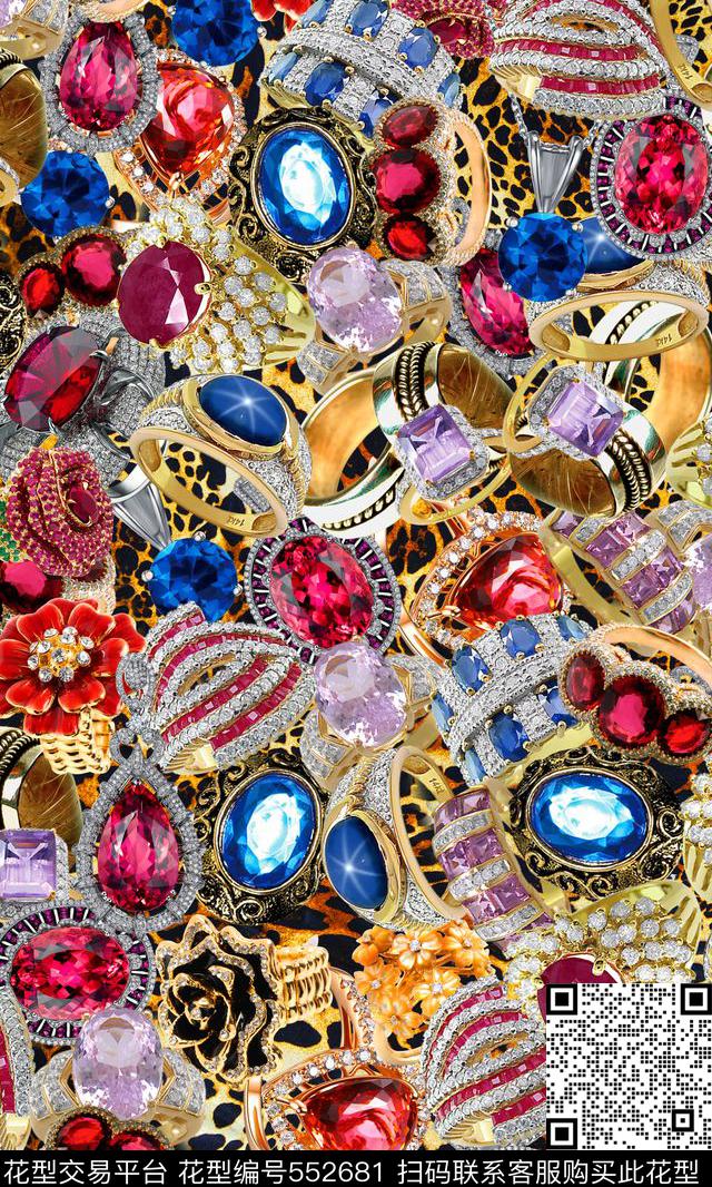 珠宝数码印花华亿平台下载（图片编号: 552681） - 瓦栏（Walan）