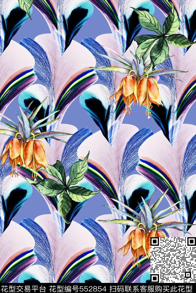 数码时尚大牌数码印花华亿平台下载（图片编号: 552854） - 瓦栏（Walan）