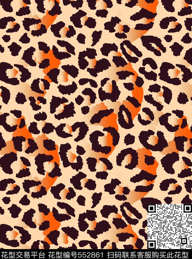 时尚童装动物纹理时尚泳装传统印花华亿平台下载（图片编号: 552861） - 瓦栏（Walan）