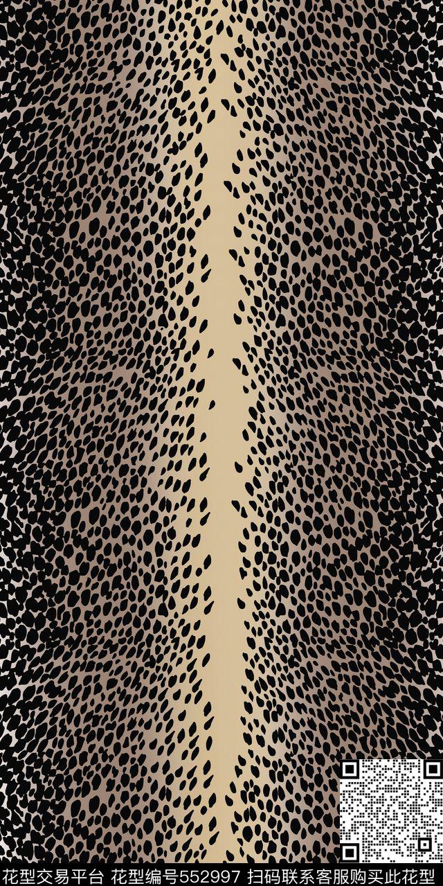 豹纹波点围巾传统印花华亿平台下载（图片编号: 552997） - 瓦栏（Walan）