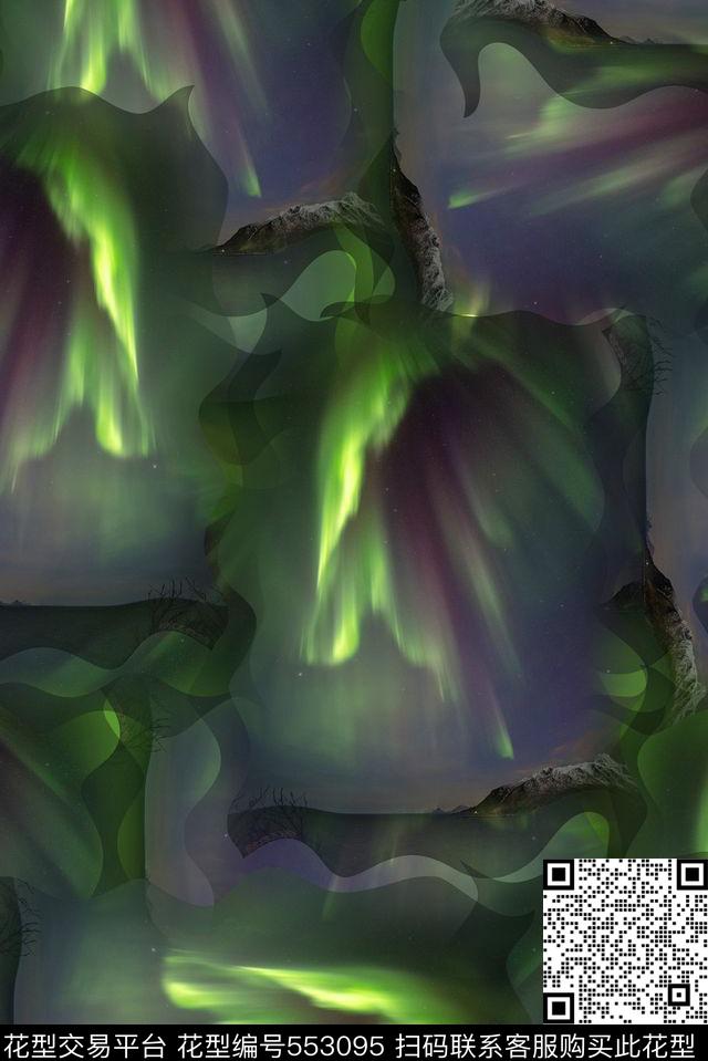 复古男装华亿平台极光数码印花华亿平台下载（图片编号: 553095） - 瓦栏（Walan）