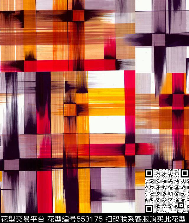 抽象花纹抽象油画花纹数码华亿平台数码印花华亿平台下载（图片编号: 553175） - 瓦栏（Walan）