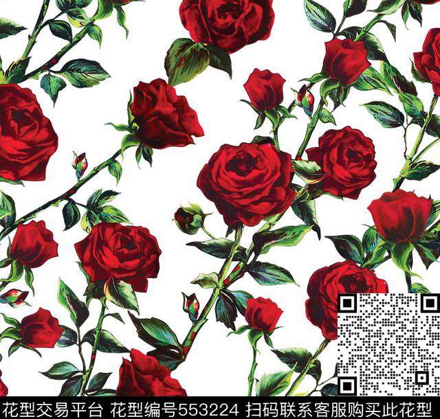 大牌欧美时尚数码印花华亿平台下载（图片编号: 553224） - 瓦栏（Walan）