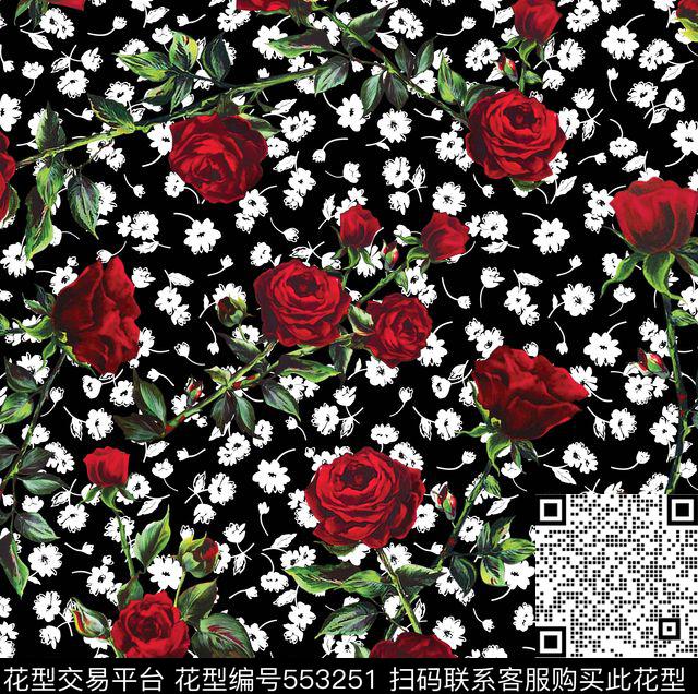 大牌欧美时尚数码印花华亿平台下载（图片编号: 553251） - 瓦栏（Walan）