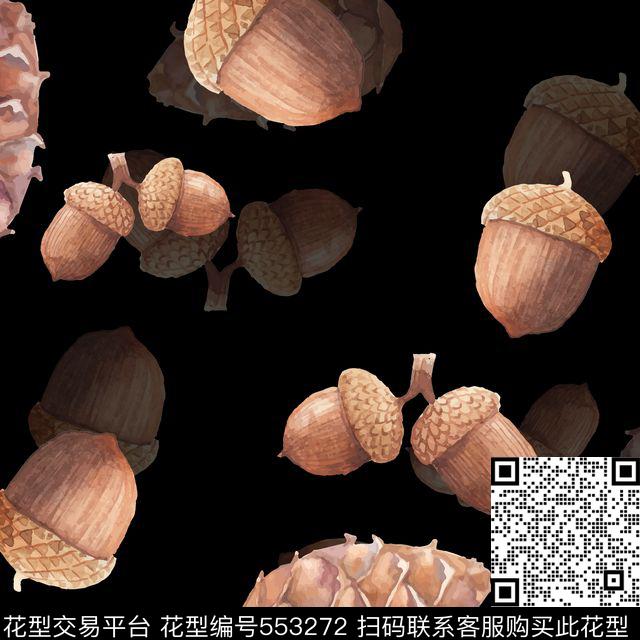 几何传统松果传统印花华亿平台下载（图片编号: 553272） - 瓦栏（Walan）