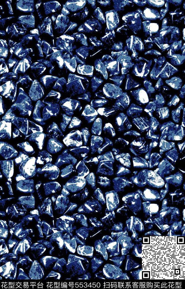 抽象男装图案自然鹅卵石纹理男装衬衫图案数码印花华亿平台下载（图片编号: 553450） - 瓦栏（Walan）