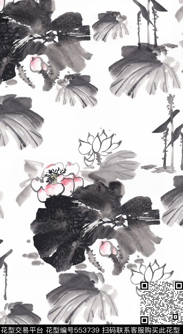 中国风传统印花华亿平台下载（图片编号: 553739） - 瓦栏（Walan）