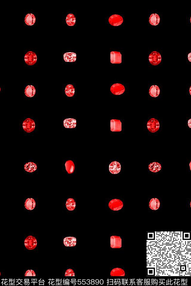 流行时尚耳钉珠宝波点服装旗袍男装休闲、商务衬衫流行时尚数码印花华亿平台下载（图片编号: 553890） - 瓦栏（Walan）