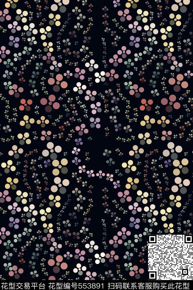 创意符号花瓣传统印花华亿平台下载（图片编号: 553891） - 瓦栏（Walan）