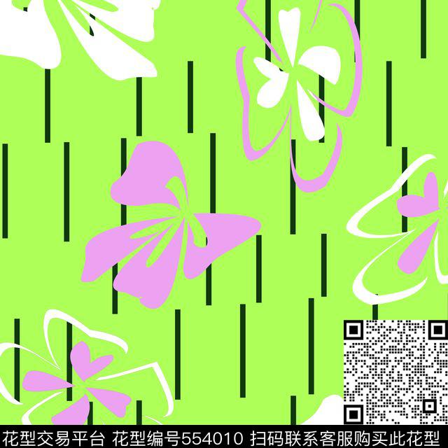 时尚四叶草服装传统印花华亿平台下载（图片编号: 554010） - 瓦栏（Walan）