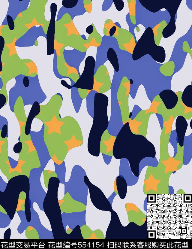 B-抽象纹理/AbstractX-字母符号/LetterK-男装图案/Menswear传统印花华亿平台下载（图片编号: 554154） - 瓦栏（Walan）