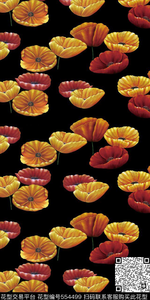 植物传统印花华亿平台下载（图片编号: 554499） - 瓦栏（Walan）