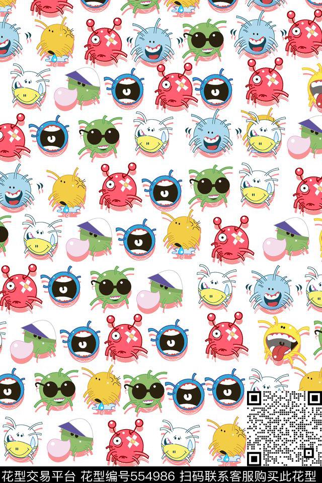 卡通可爱宠物传统印花华亿平台下载（图片编号: 554986） - 瓦栏（Walan）