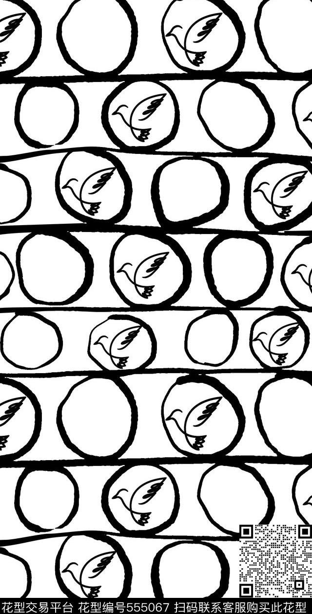 女装手绘圈传统印花华亿平台下载（图片编号: 555067） - 瓦栏（Walan）