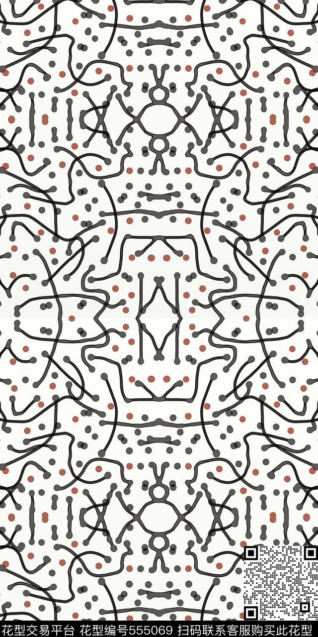 几何传统印花华亿平台下载（图片编号: 555069） - 瓦栏（Walan）