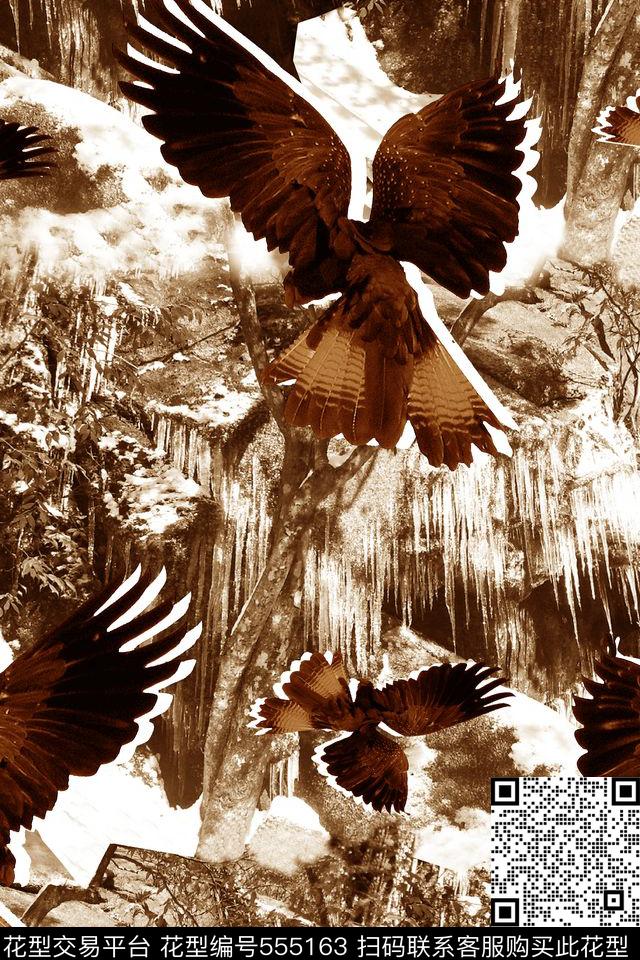 抽象男装图案自然山石纹理动物男装图案数码印花华亿平台下载（图片编号: 555163） - 瓦栏（Walan）