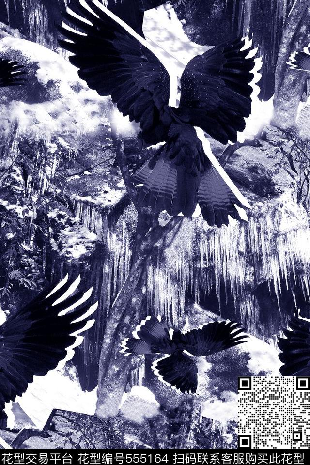 抽象男装图案自然山石纹理动物男装图案数码印花华亿平台下载（图片编号: 555164） - 瓦栏（Walan）