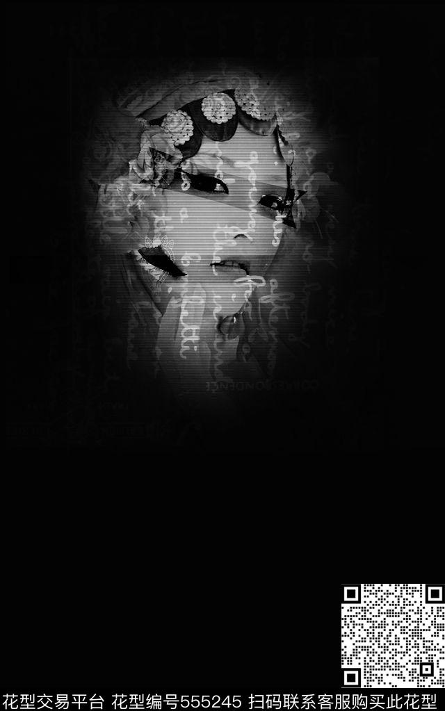 零点--男装中国风自由传统印花华亿平台下载（图片编号: 555245） - 瓦栏（Walan）