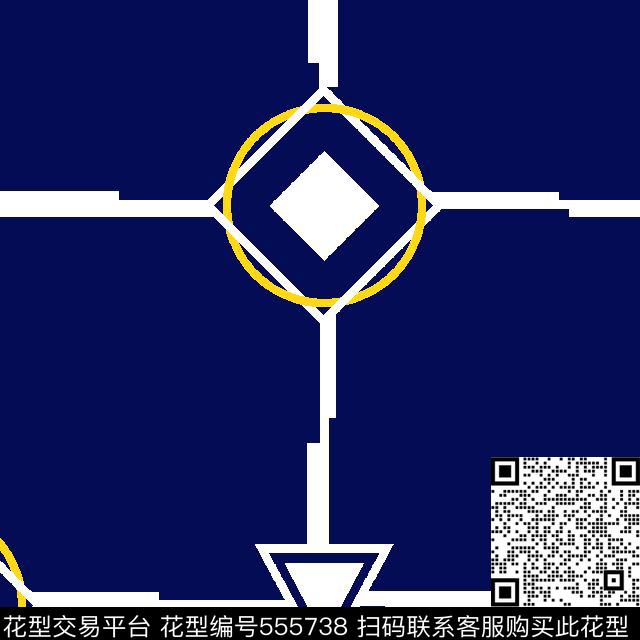 2016春夏靓仔衬衫圆圈传统印花华亿平台下载（图片编号: 555738） - 瓦栏（Walan）