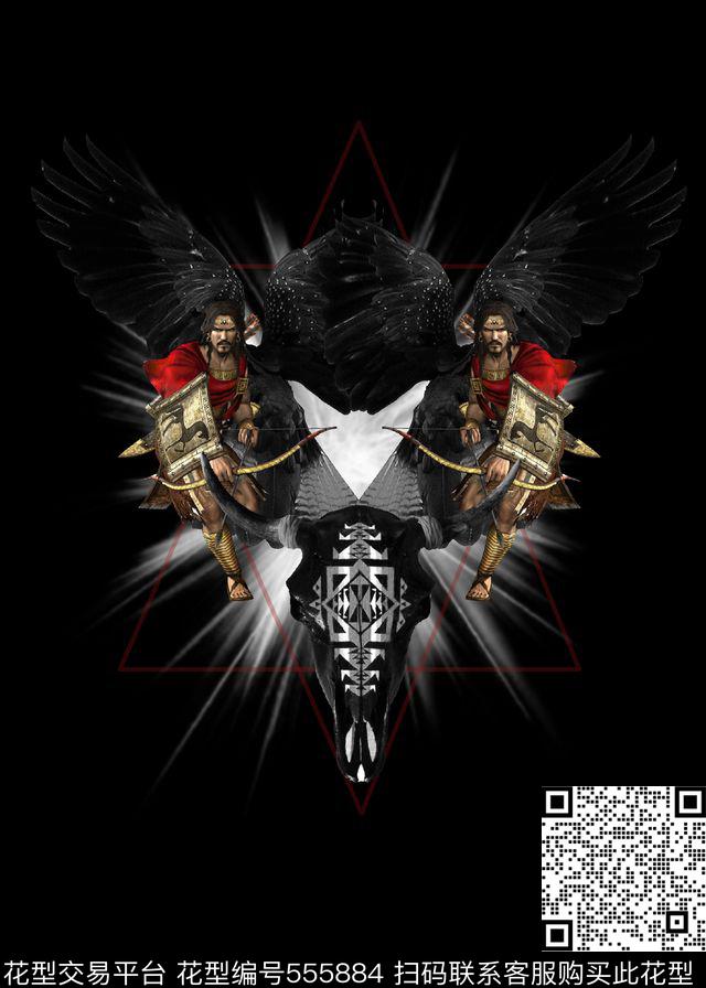 抽象男装图案复古男装图案动物男装图案数码印花华亿平台下载（图片编号: 555884） - 瓦栏（Walan）