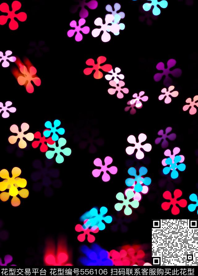 花卉碎花小花数码印花华亿平台下载（图片编号: 556106） - 瓦栏（Walan）