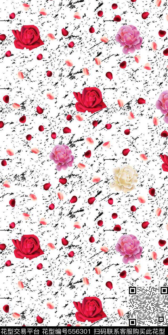 小碎花传统印花华亿平台下载（图片编号: 556301） - 瓦栏（Walan）