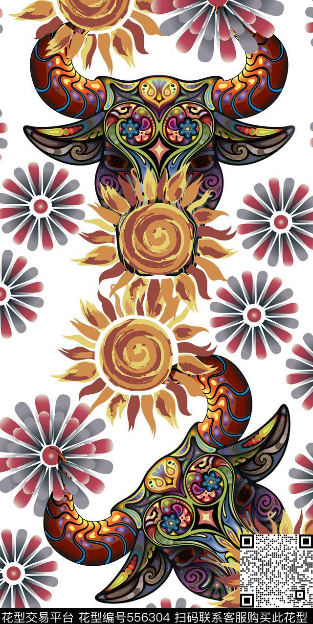 动物传统印花华亿平台下载（图片编号: 556304） - 瓦栏（Walan）