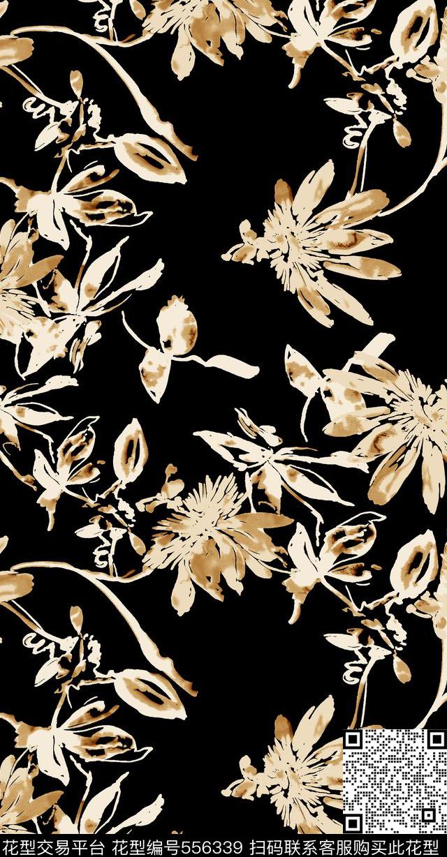 复古男装图案男装花卉男装衬衫图案数码印花华亿平台下载（图片编号: 556339） - 瓦栏（Walan）