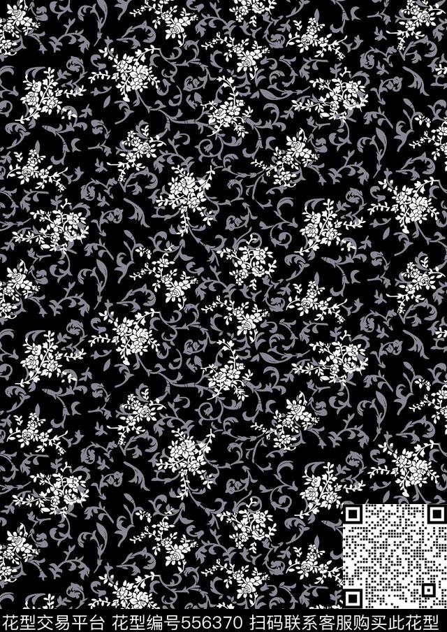 抽象男装图案男装小花男装衬衫图案传统印花华亿平台下载（图片编号: 556370） - 瓦栏（Walan）