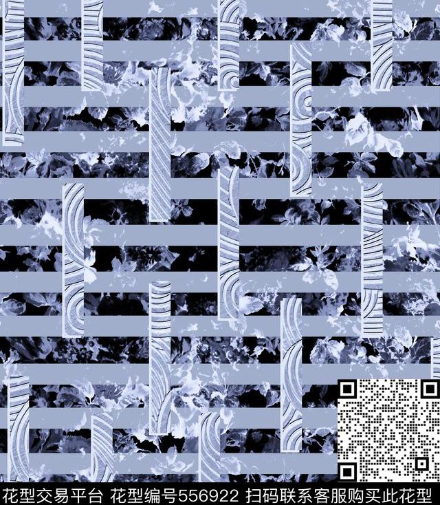 抽象男装图案男装条纹男装花卉数码印花华亿平台下载（图片编号: 556922） - 瓦栏（Walan）