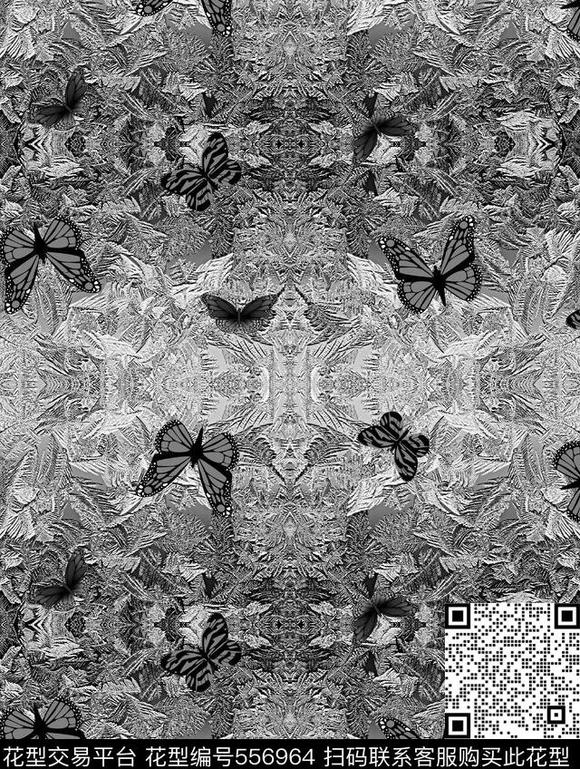 抽象男装图案金属纹理动物男装图案数码印花华亿平台下载（图片编号: 556964） - 瓦栏（Walan）