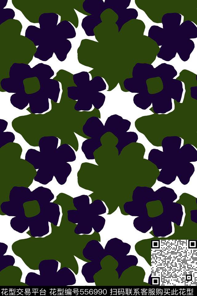 几何花叠加白底提花色块几何花叠加白底asdf传统印花华亿平台下载（图片编号: 556990） - 瓦栏（Walan）