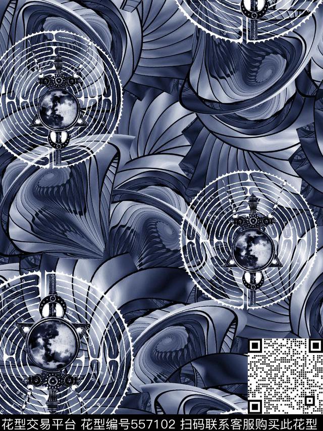 抽象男装图案几何纹理拼块珠宝宝石数码印花华亿平台下载（图片编号: 557102） - 瓦栏（Walan）