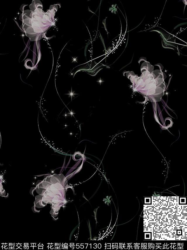 复古花卉男装华亿平台数码印花华亿平台下载（图片编号: 557130） - 瓦栏（Walan）