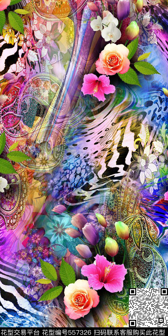 dtextilesprinting数码印花华亿平台下载（图片编号: 557326） - 瓦栏（Walan）